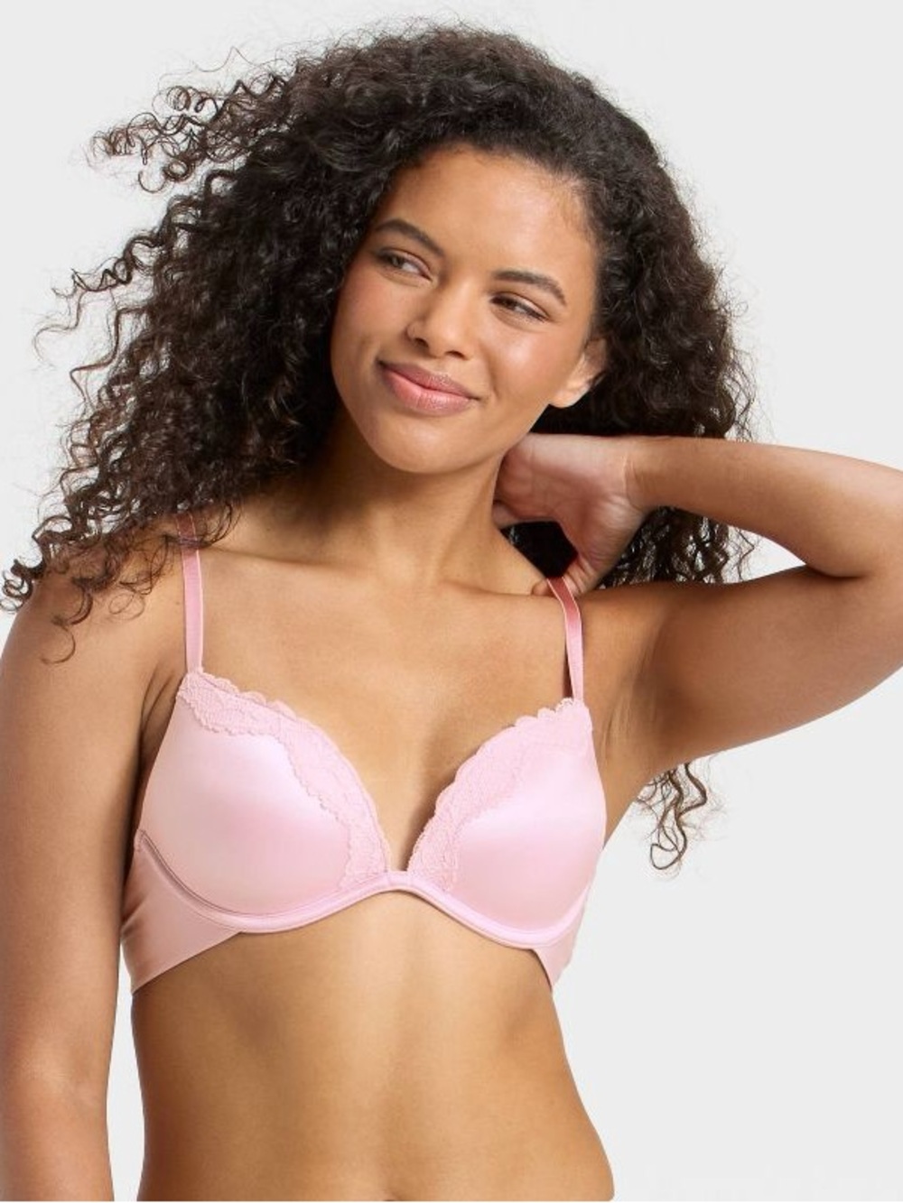 Women's Lace Trim Super Push-Up Bra - Wild Fable Lilac Purple Var Sizes | NWT